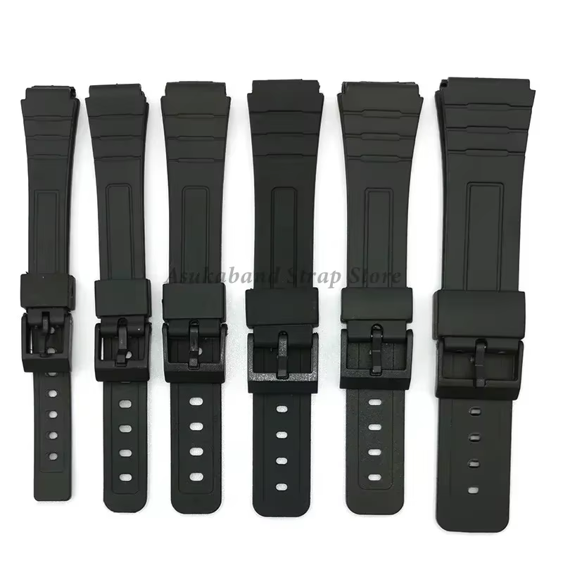 Bracelet en caoutchouc de Silicone pour Casio W800H A158/168 AE1200/1300 F91W F84
