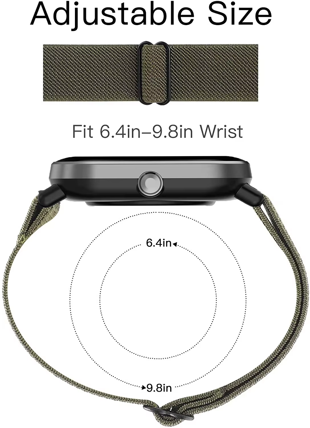 Bracelet en Nylon pour montre intelligente Redmi 5 active/5 lite