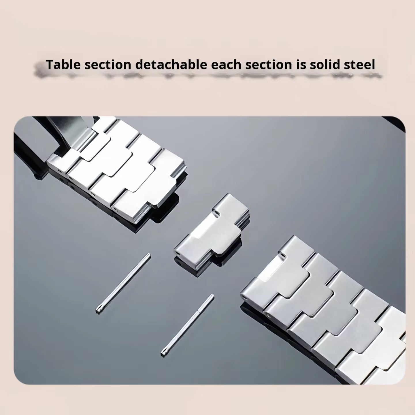 Bracelet en acier de haute qualité 316L