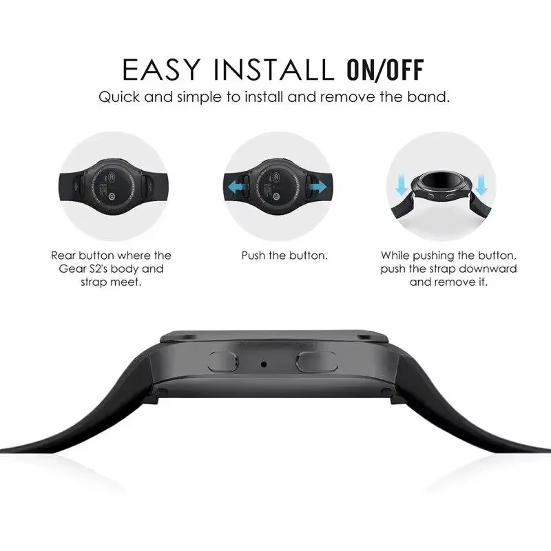 Bracelet de Sport pour Samsung Galaxy Gear S2 R720 R730