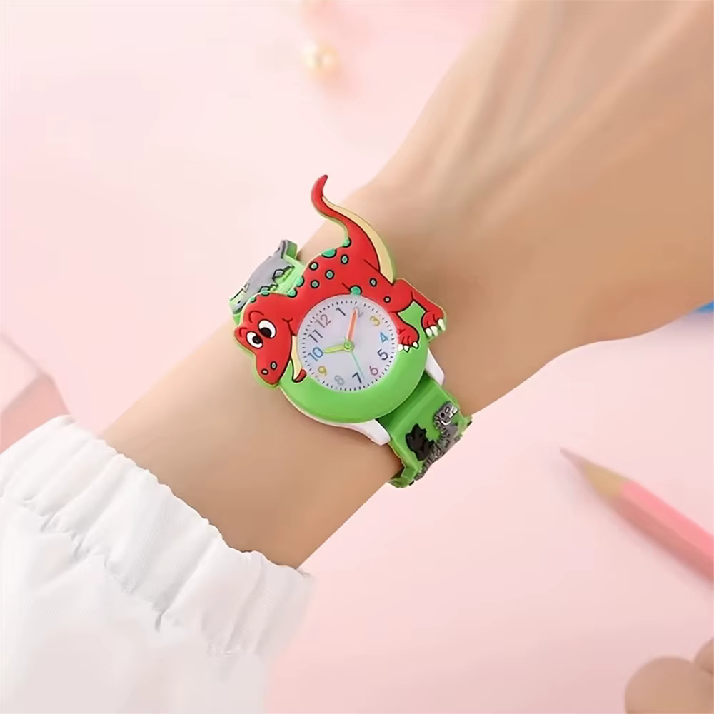 Montre à quartz en silicone pour enfants
