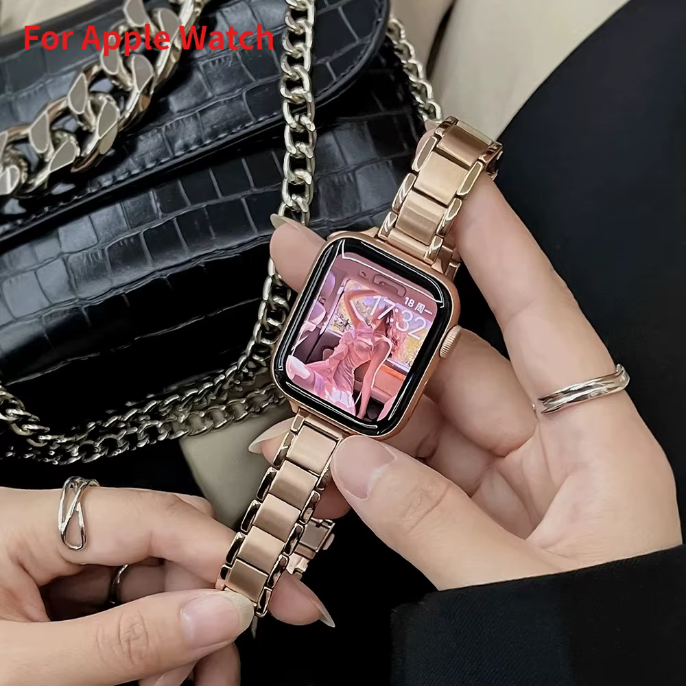 Bracelet de montre en acier pour Apple Watch