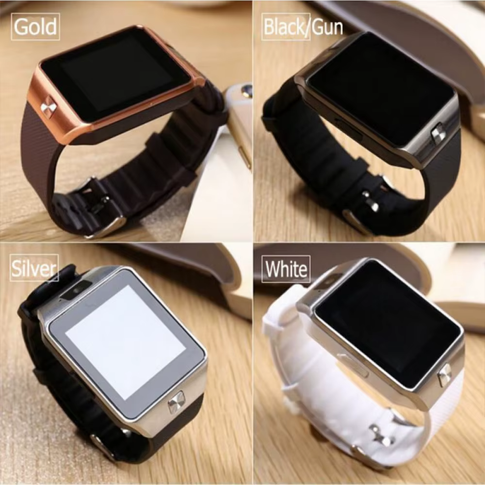 Hommes femmes plein écran tactile montre intelligente Sport étanche podomètre Smartwatch avec carte Sim