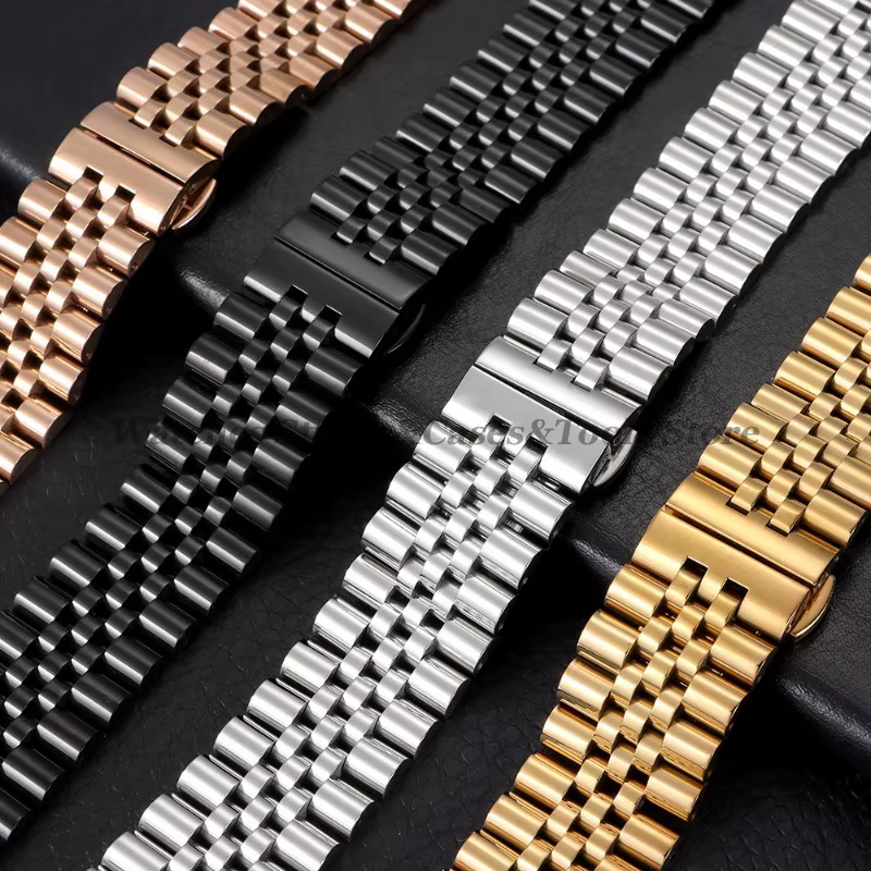 Bracelet de montre en acier inoxydable massif