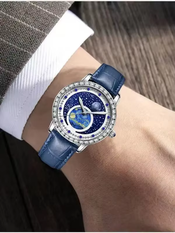 Montre à quartz de luxe pour homme