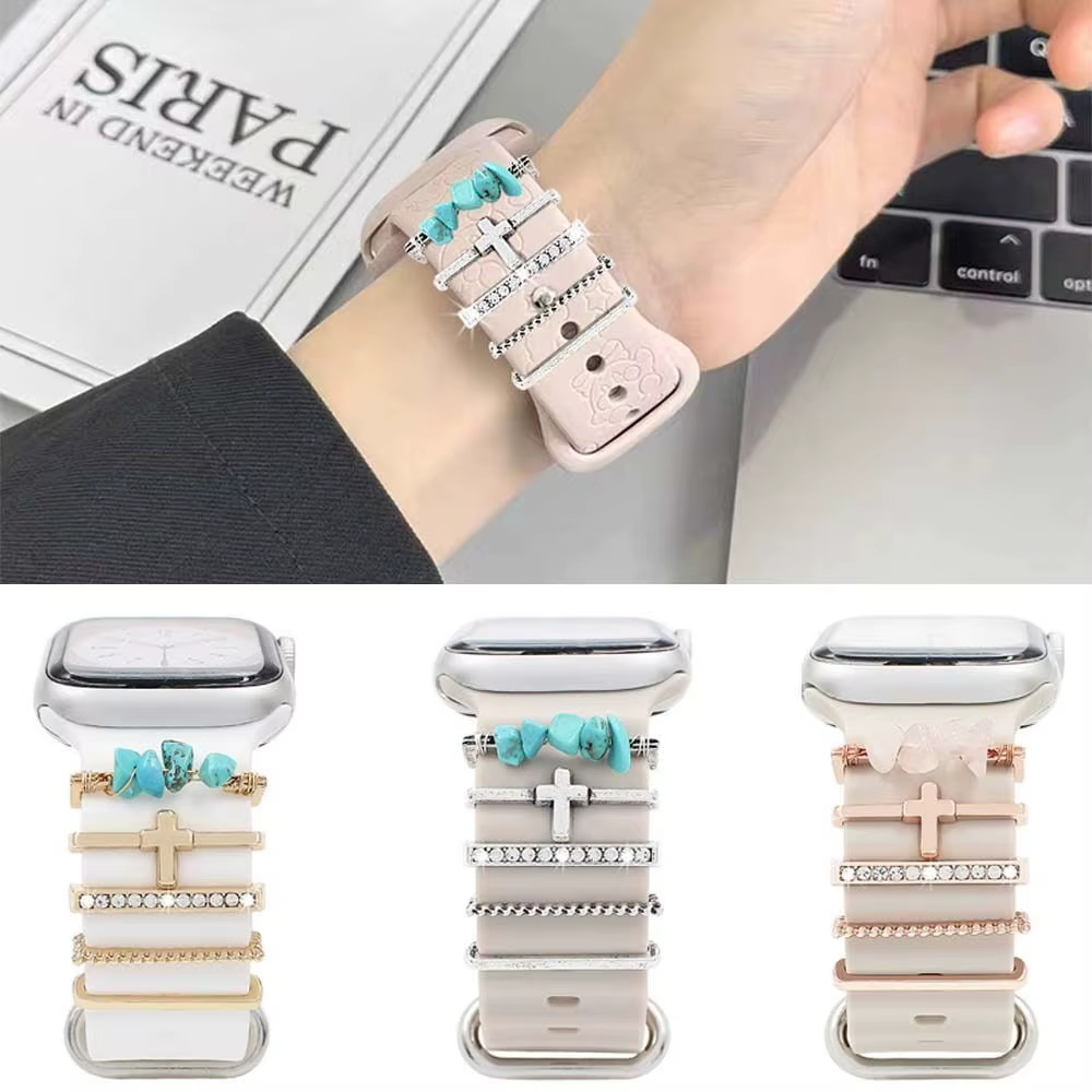 Bracelet de montre en métal créatif