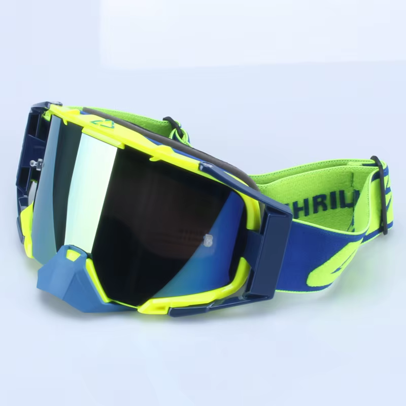 Lunettes de Motocross 6.5 Double couche Anti-buée lunettes de cyclisme Gafas Para masque moto casque de moto lunettes pour hommes
