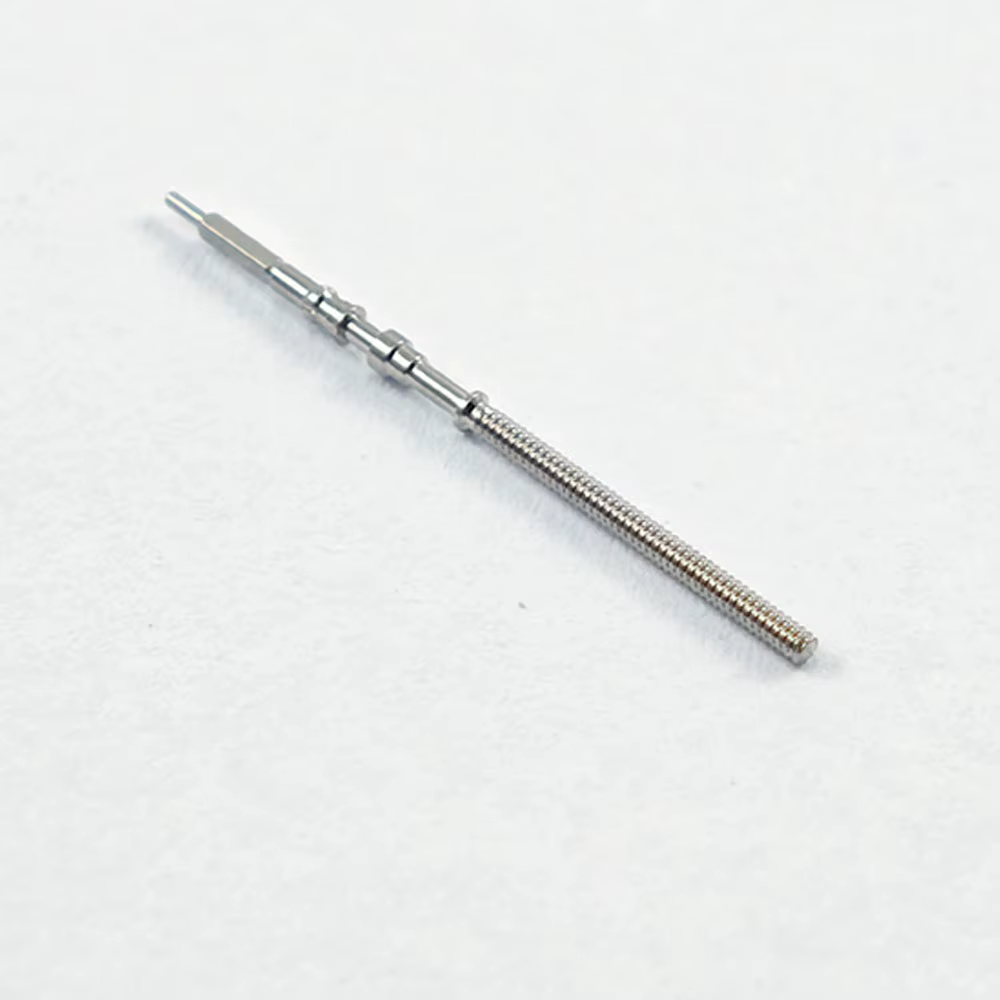 Kit de couronne de tige en acier pour montre