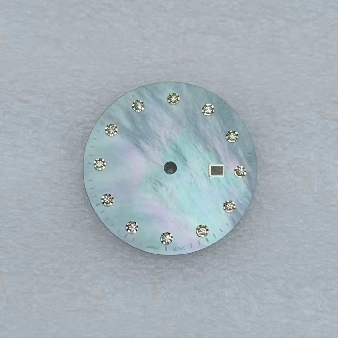 Cadran de montre nacré sans logo 25