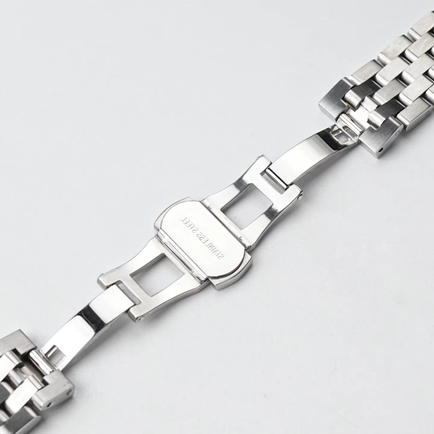 Bracelet en métal en acier inoxydable pour Cartier Panthere Santos Dumont Tank Solo