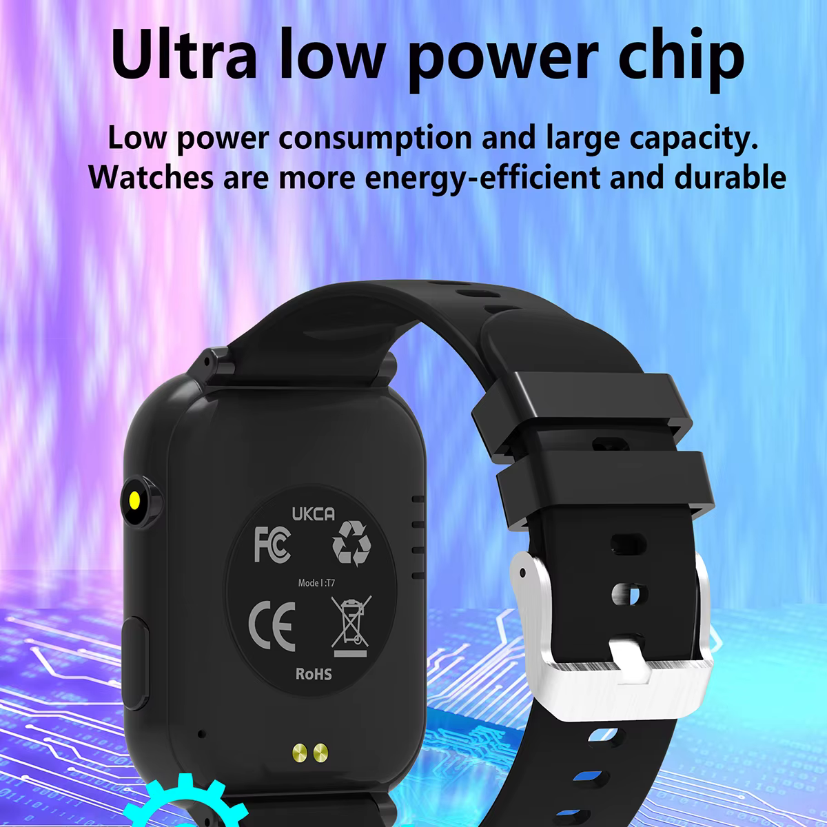 Nouvelle mode montre intelligente pour enfants jeux HD écran caméra lampe de poche moniteur de sommeil alarme