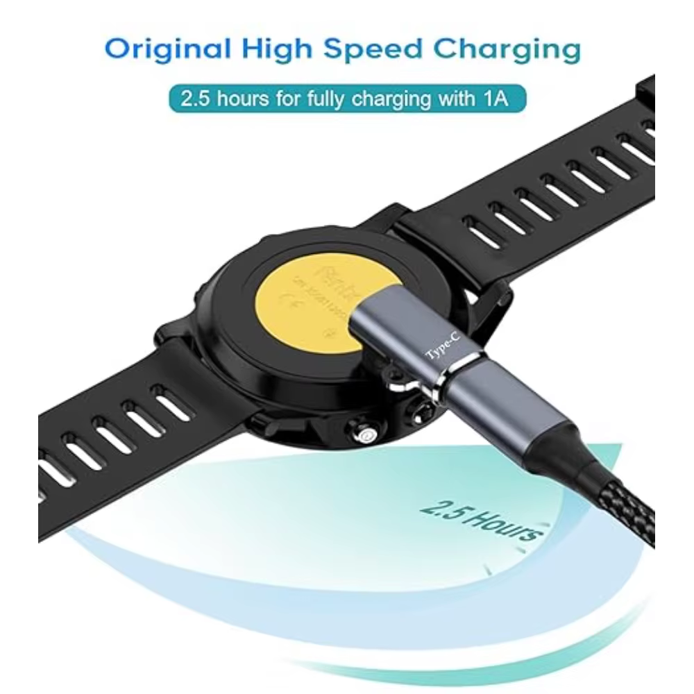 Adaptateur de chargeur de remplacement pour Garmin Approach S70 S60 S42 S40 S12 S10 G12