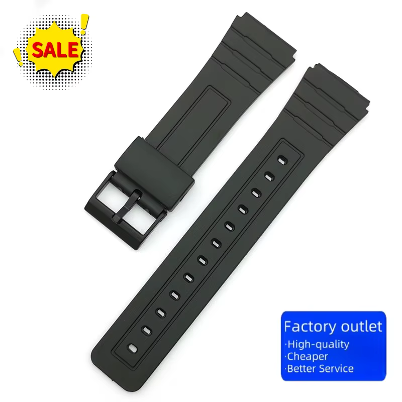 Bracelet de montre en plastique pour CASIO F-91W