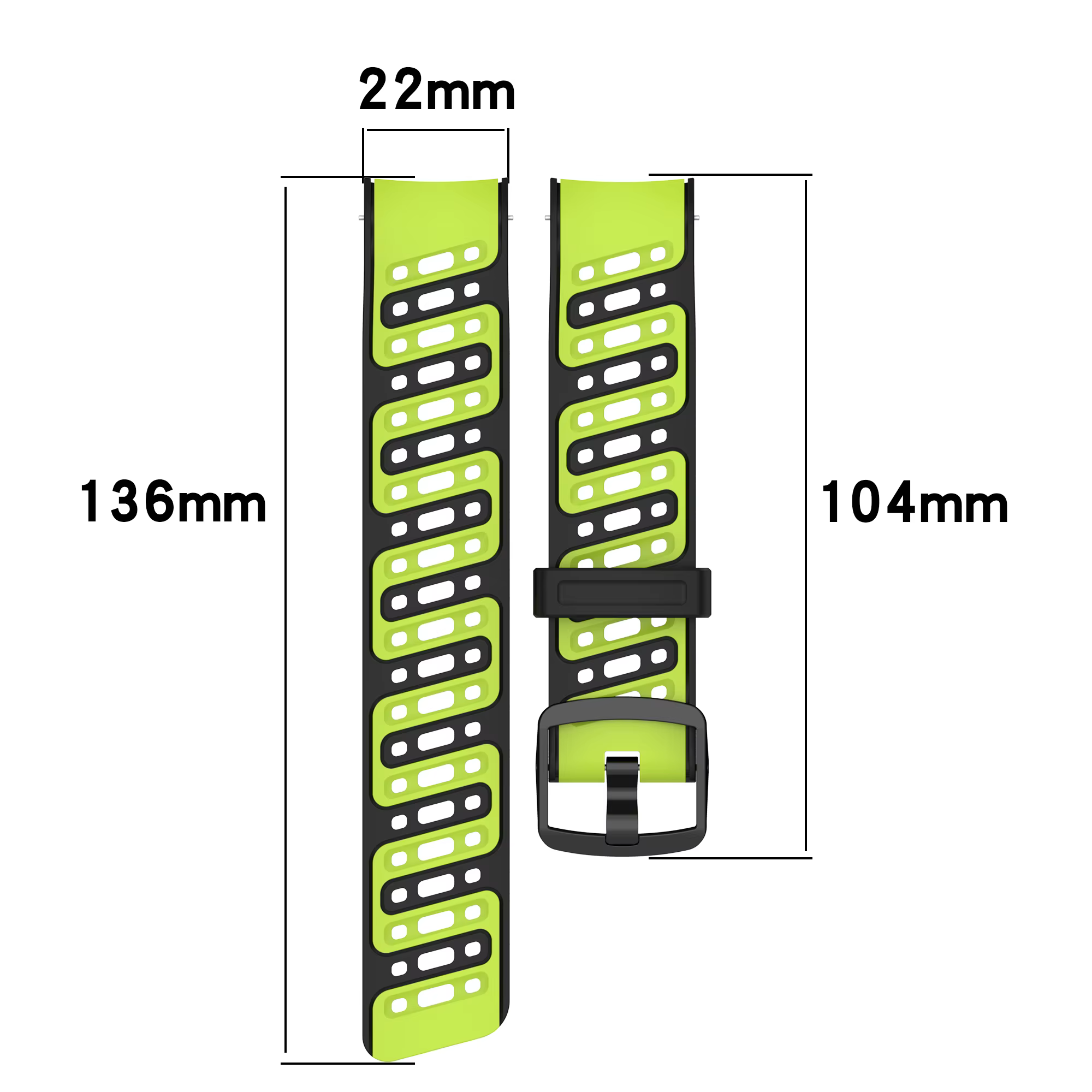 Bracelet de montre en Silicone de mode pour COROS PACE Pro
