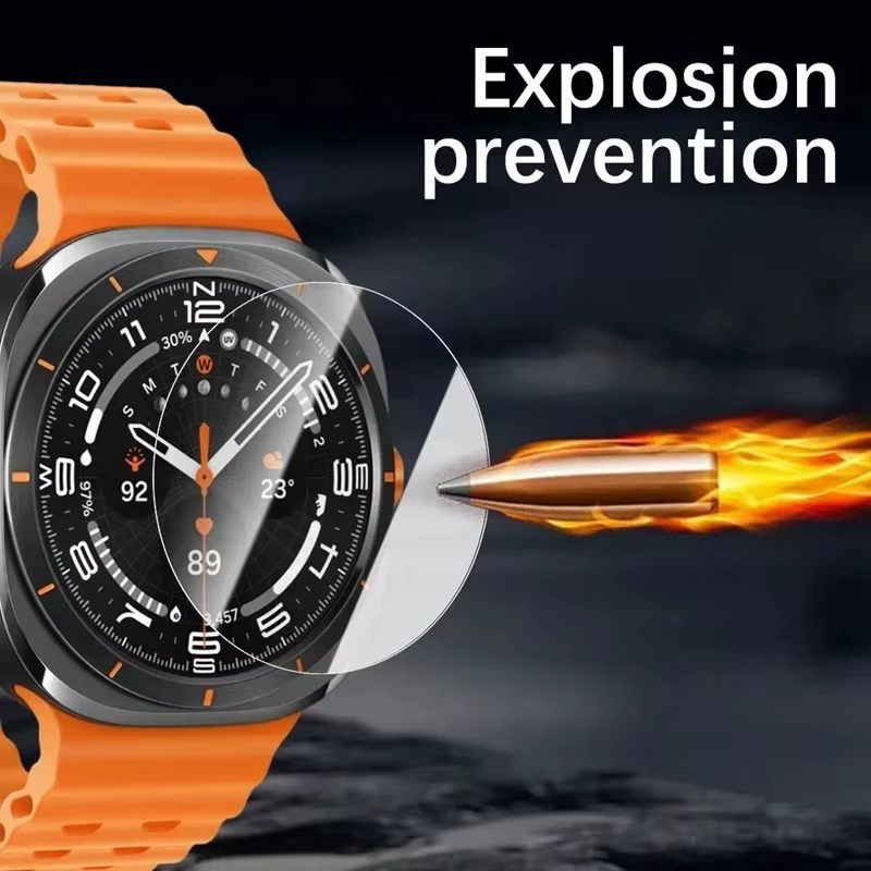 Verre trempé pour Samsung Galaxy Watch 47mm 40mm 44mm 45 46 43 42mm