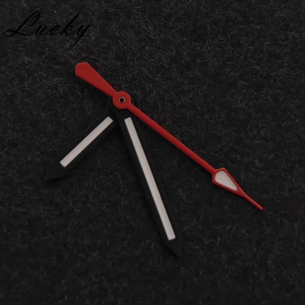 Aiguilles de montre lumineuses vertes C3 de haute qualité