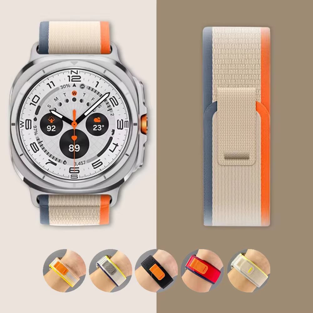 Bracelet de montre Trail Loop pour Samsung Galaxy Watch Ultra 2025