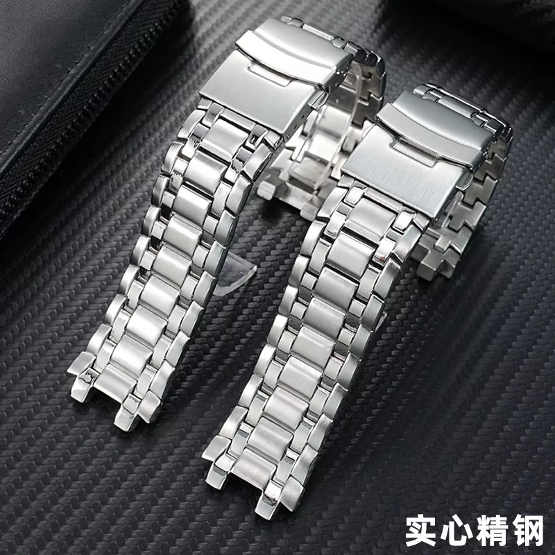 Bracelet de montre en acier inoxydable pour Casio Edifice EF-539