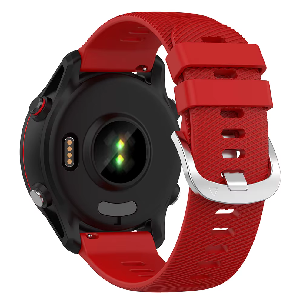 Bracelet en Silicone officiel pour montre intelligente Garmin Forerunner 255 255S