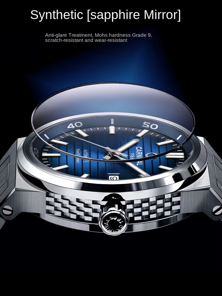 IW japon mis5 mouvement Sport hommes montre gris automatique mécanique montres haut de gamme de luxe étanche lumineux Date