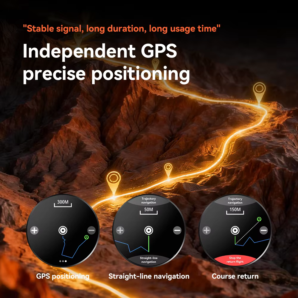Montre connectée Dido AI Fit Pro avec GPS intégré