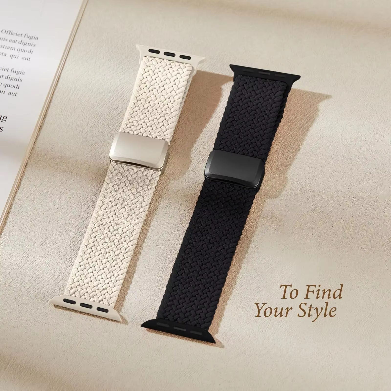 Bracelet tressé pour Bracelets de montre Apple 40 mm 44mm 46mm 42mm 49mm 45mm 41mm 38mm
