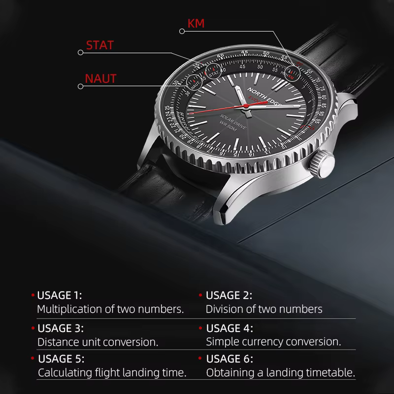 Montre NORTH EDGE EVOQUE 3 pour homme