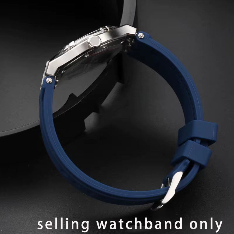 Bracelet de montre en silicone à dégagement rapide