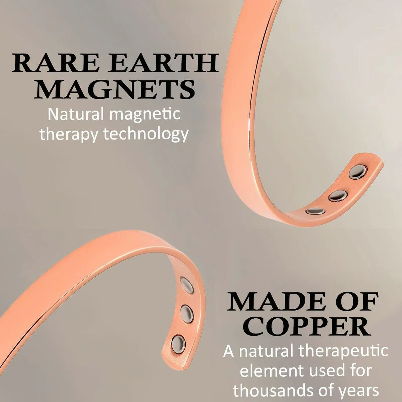 Bracelet de Guérison pour Documents Magnétiques Unisexe, Biothérapie Contre l'Arthrite, Accessoire à la Mode, U1O7