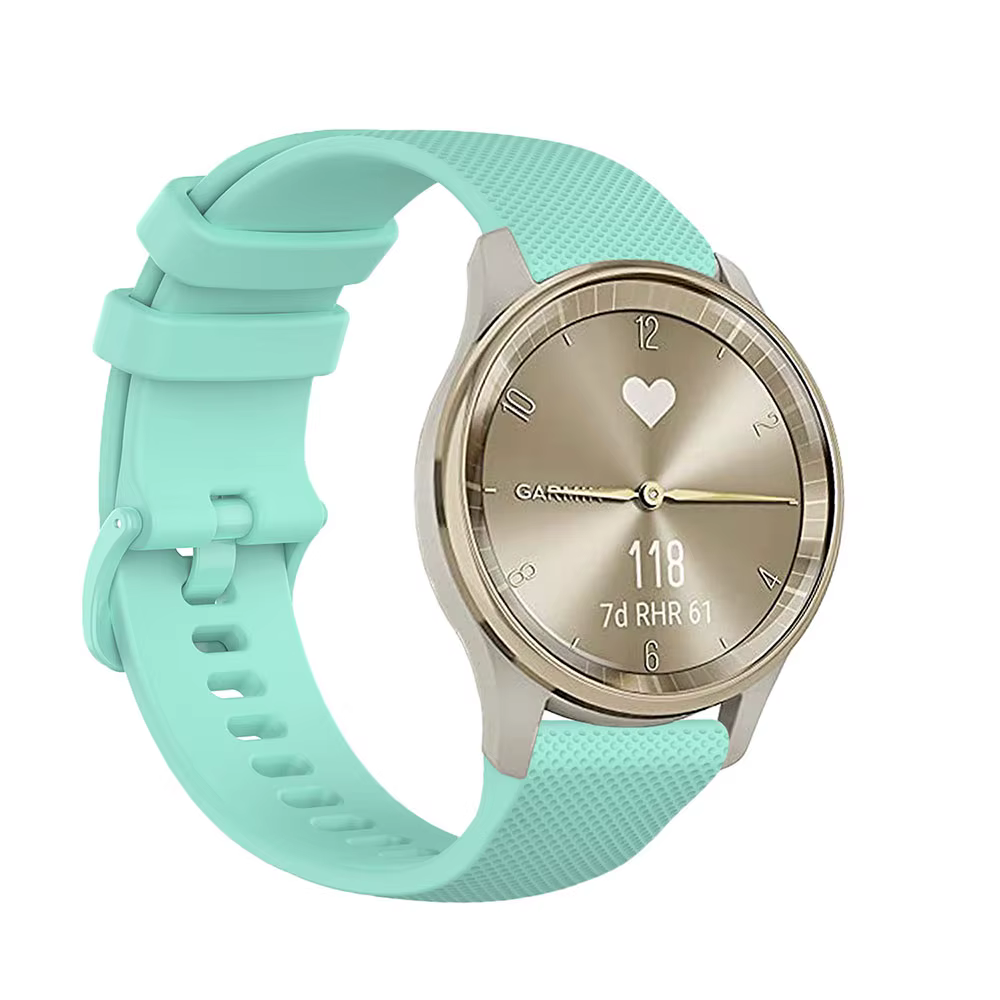 Bracelet en Silicone de 20mm pour Garmin Vivomove tendance/Sport/Style/Luxe/HR