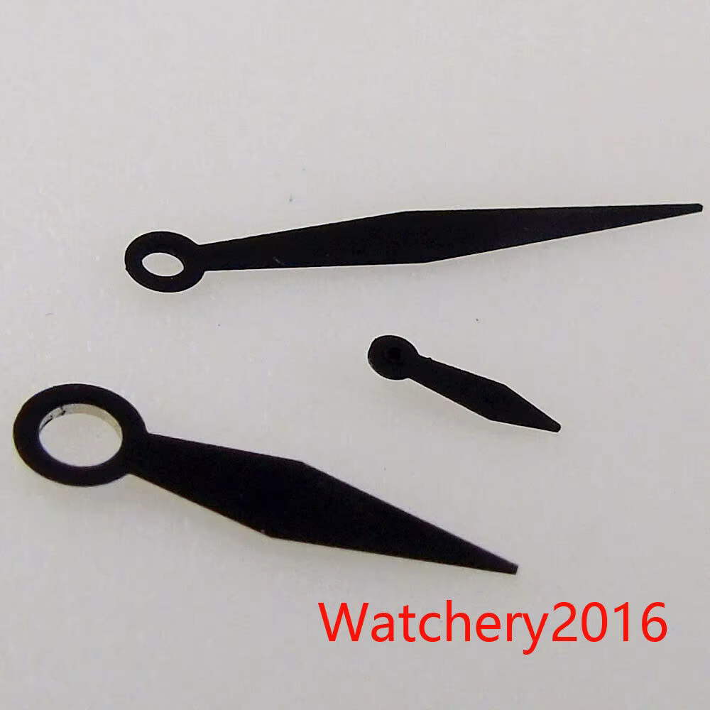 Aiguilles de montre noires flambant neuves pour ETA 6497 6498