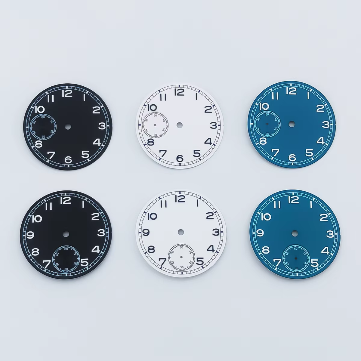Cadran de montre Manbushijie 37 mm noir