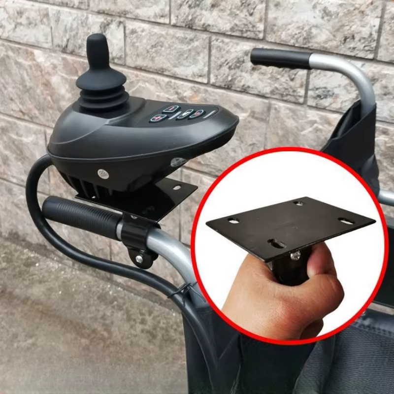Accessoires pour fauteuil roulant électrique, support arrière de contrôleur Compatible avec la plupart des contrôleurs de fauteuil roulant, support de fauteuil roulant