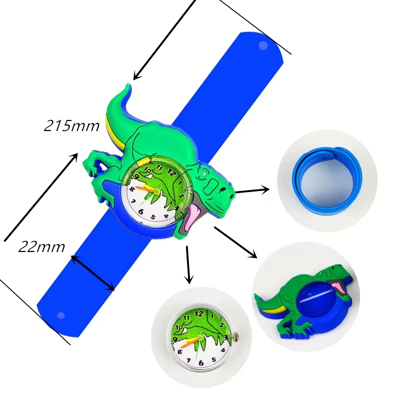 Bébé cadeau d'anniversaire enfants jouets montres dessin animé Animal cadran Bracelet