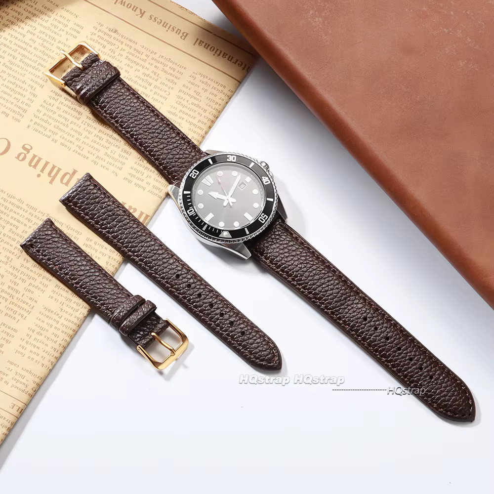 Bracelet de montre en cuir PU 12mm 14mm 16mm 18mm 20mm 22mm