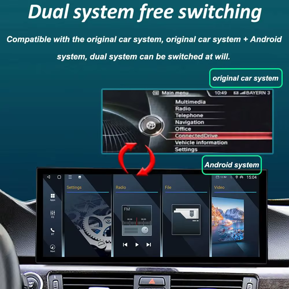 Navigation GPS Android 16 pour BMW X5 X6 E70 E71 2008 - 2013 système ClC/CCC autoradio lecteur multimédia BT 4G DSP stéréo WiFi 4G