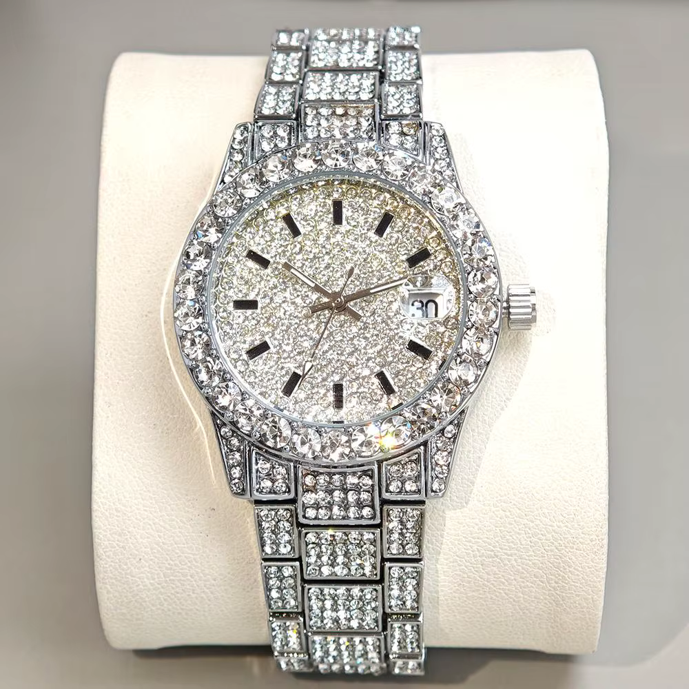 Montre de glace de mode pour femmes