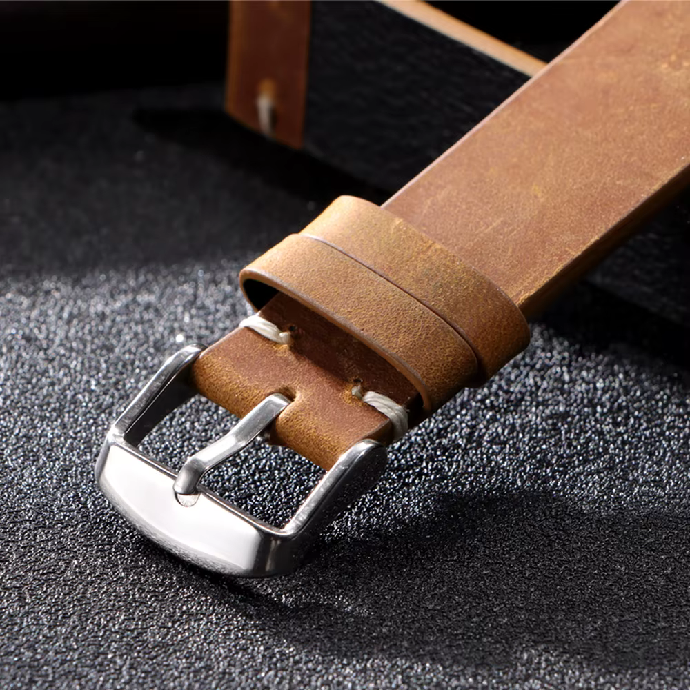 Bracelet de montre Vintage en cire d'huile
