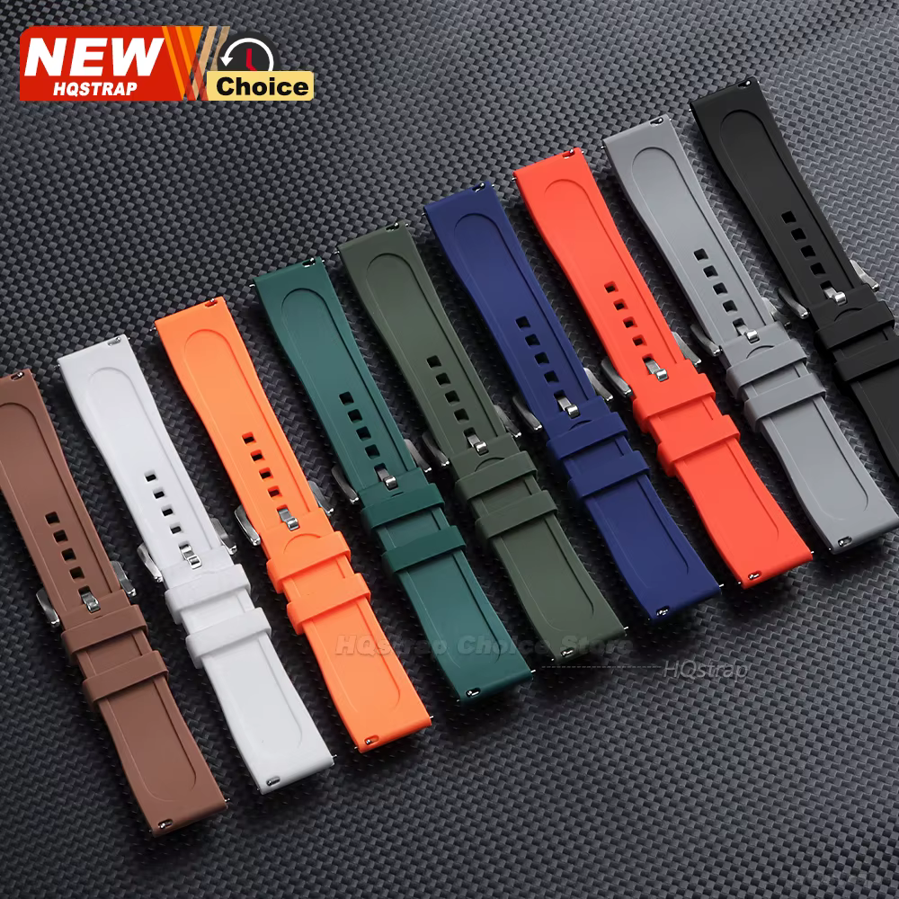 Bracelet de montre en silicone sport 20 mm 22 mm
