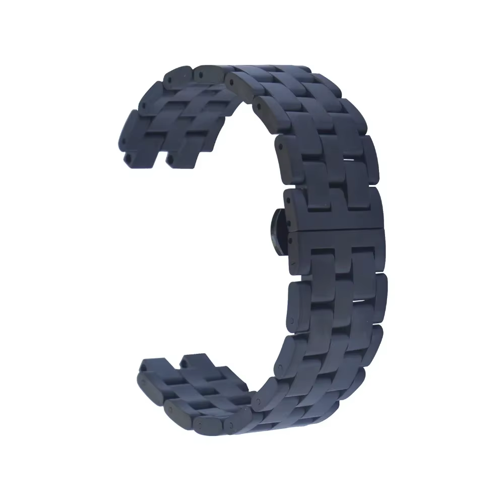 22MM acier inoxydable papillon boucle Bracelet