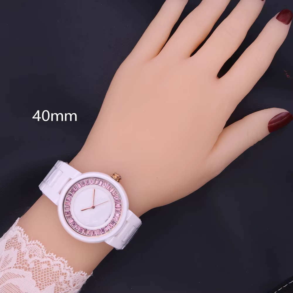 Top montre en céramique pour femmes nacre japon Quartz horloge élégante heures de mode Bracelet
