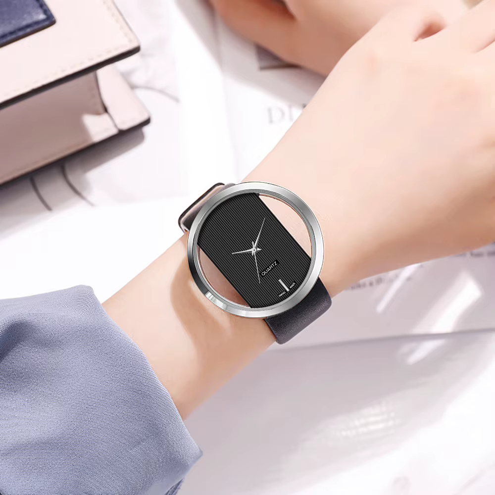 2025 femmes montres de luxe Transparent creux montre à Quartz
