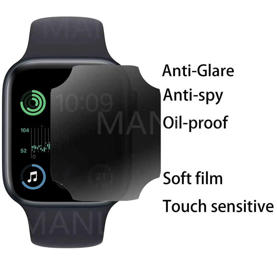 Film Hydrogel Anti-Espion pour Apple Watch