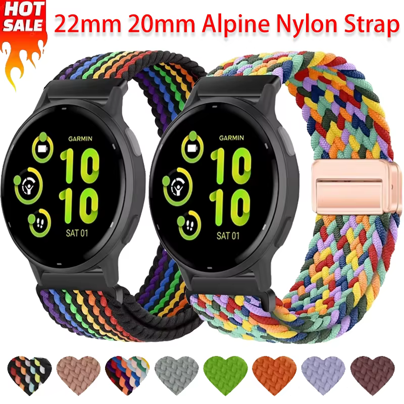 Bracelet en Nylon tressé magnétique