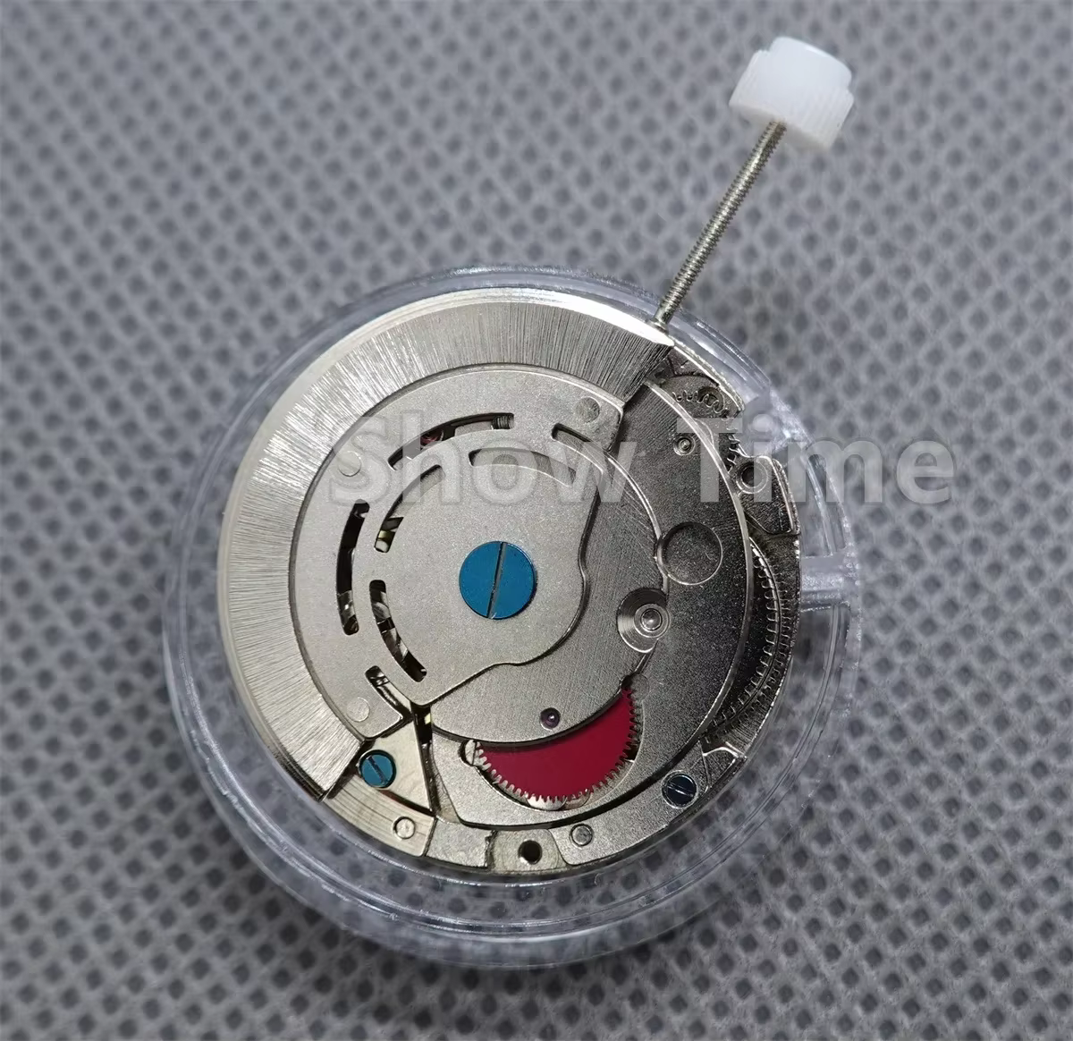Montre mécanique automatique blanche