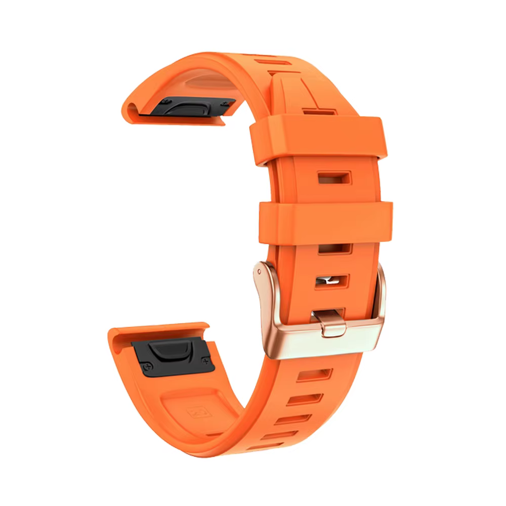 Bracelet de montre intelligente à boucle en or Rose de 20mm pour Garmin Fenix 7S 6S Pro 5S Plus
