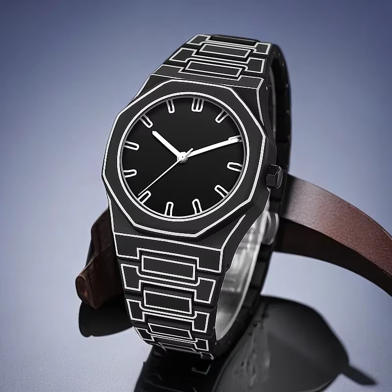 Nouvelle montre à quartz 2026 avec bracelet en silicone et design de bande dessinée