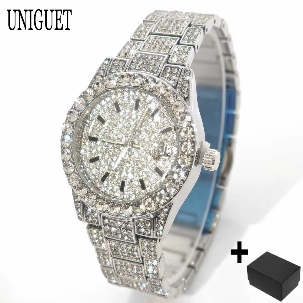 Montre de glace de mode pour femmes