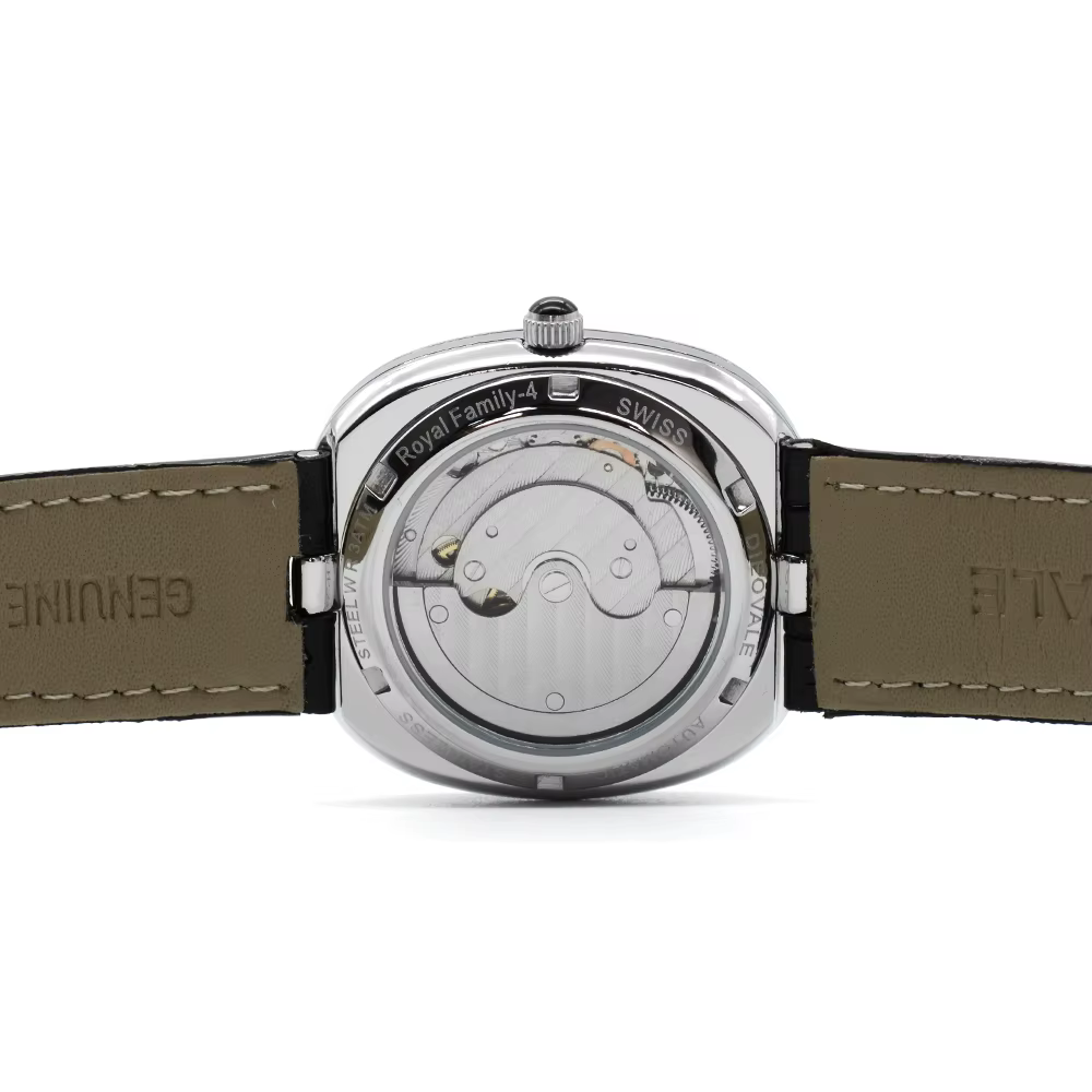 Montre homme vintage étanche en acier inoxydable