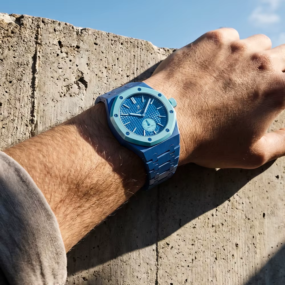 Bracelet en céramique pour la montre Swatch X Audemars Piguet Royal Oak POP en biomatériaux